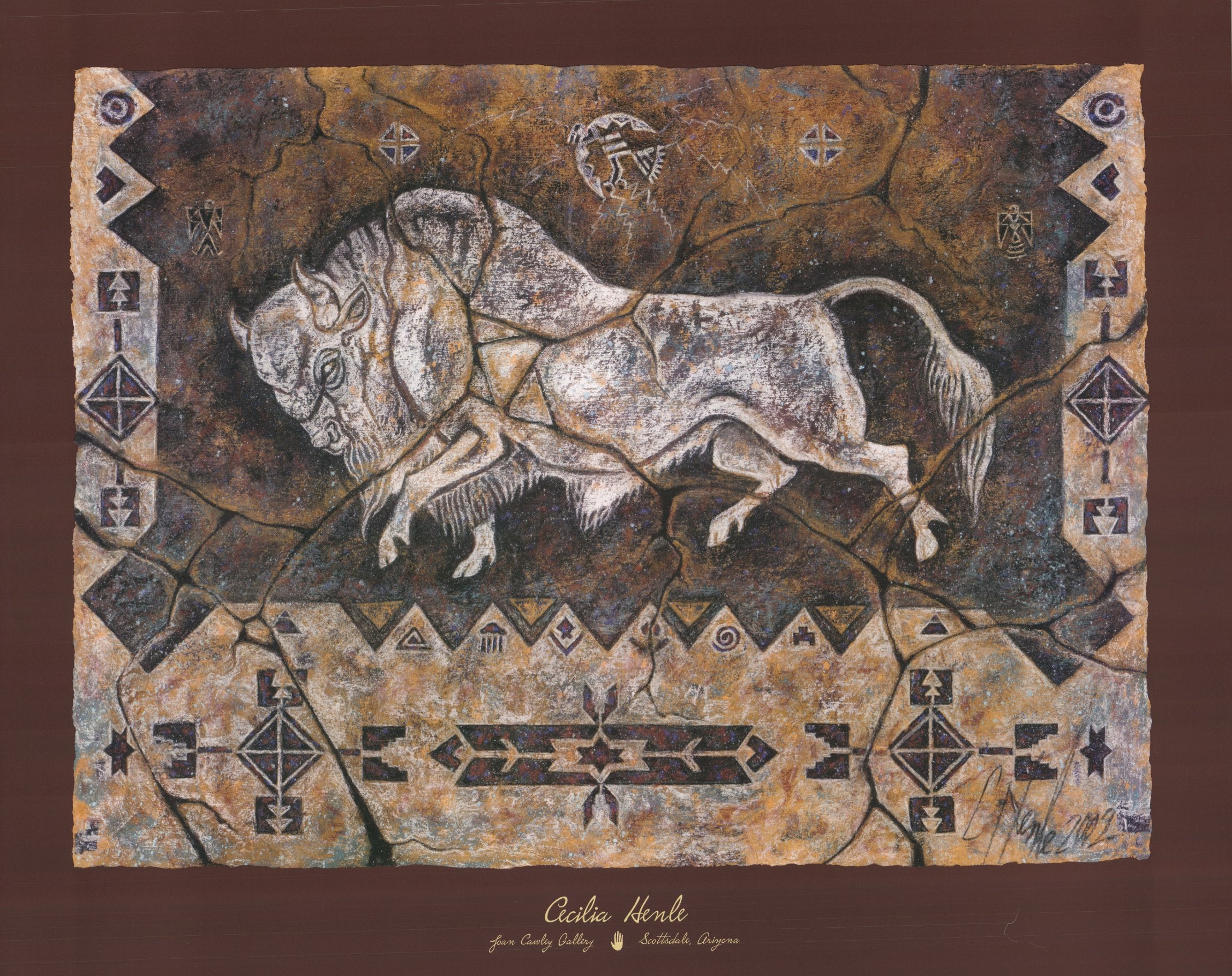 Spirit of Wakan Tanka by Cecilia Henle - 26 X 33 Inches (Art Print ...