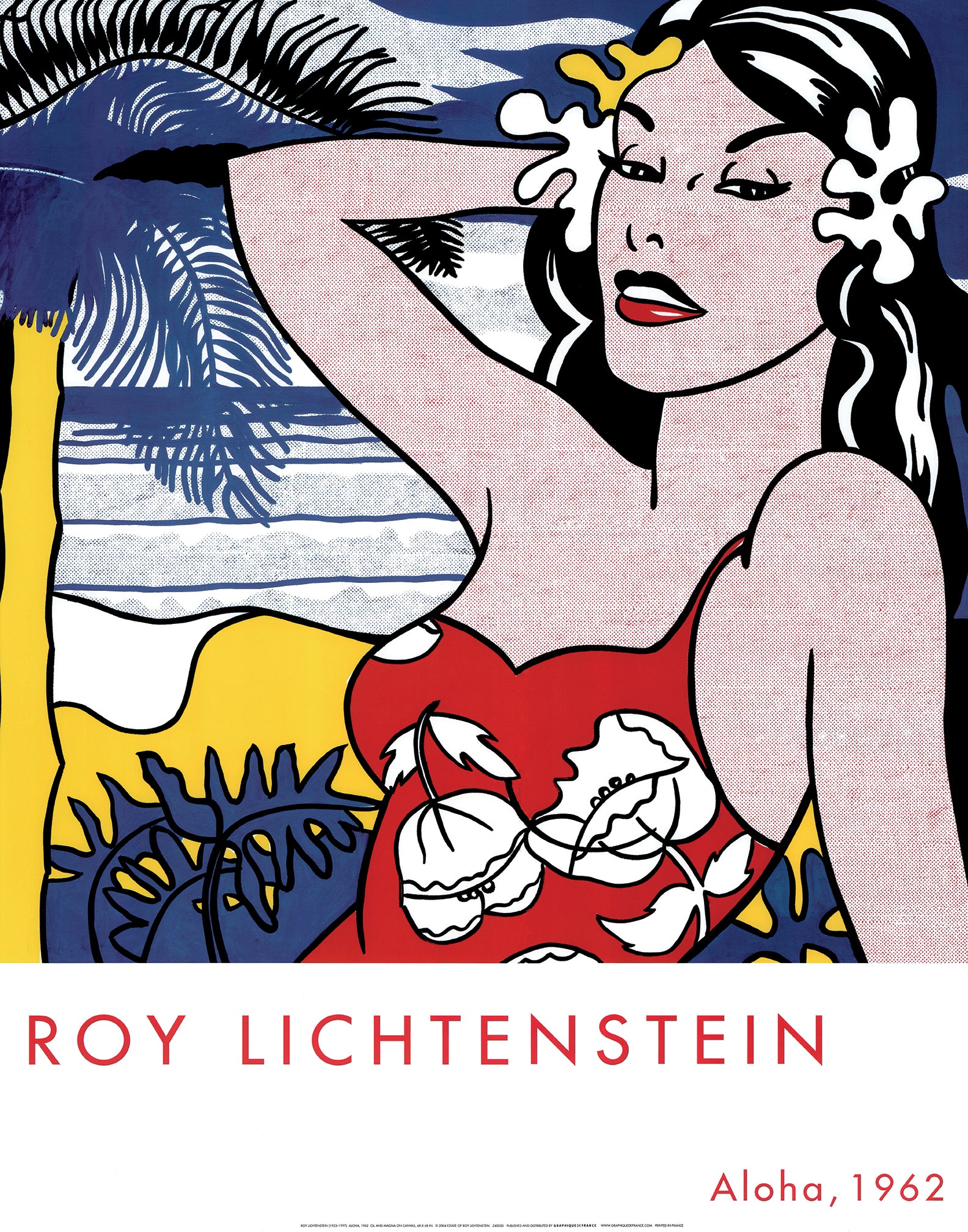 Aloha, 1962 by Roy Lichtenstein - 22 X 28 Inches (Art Print) – Artistica  Fine Art