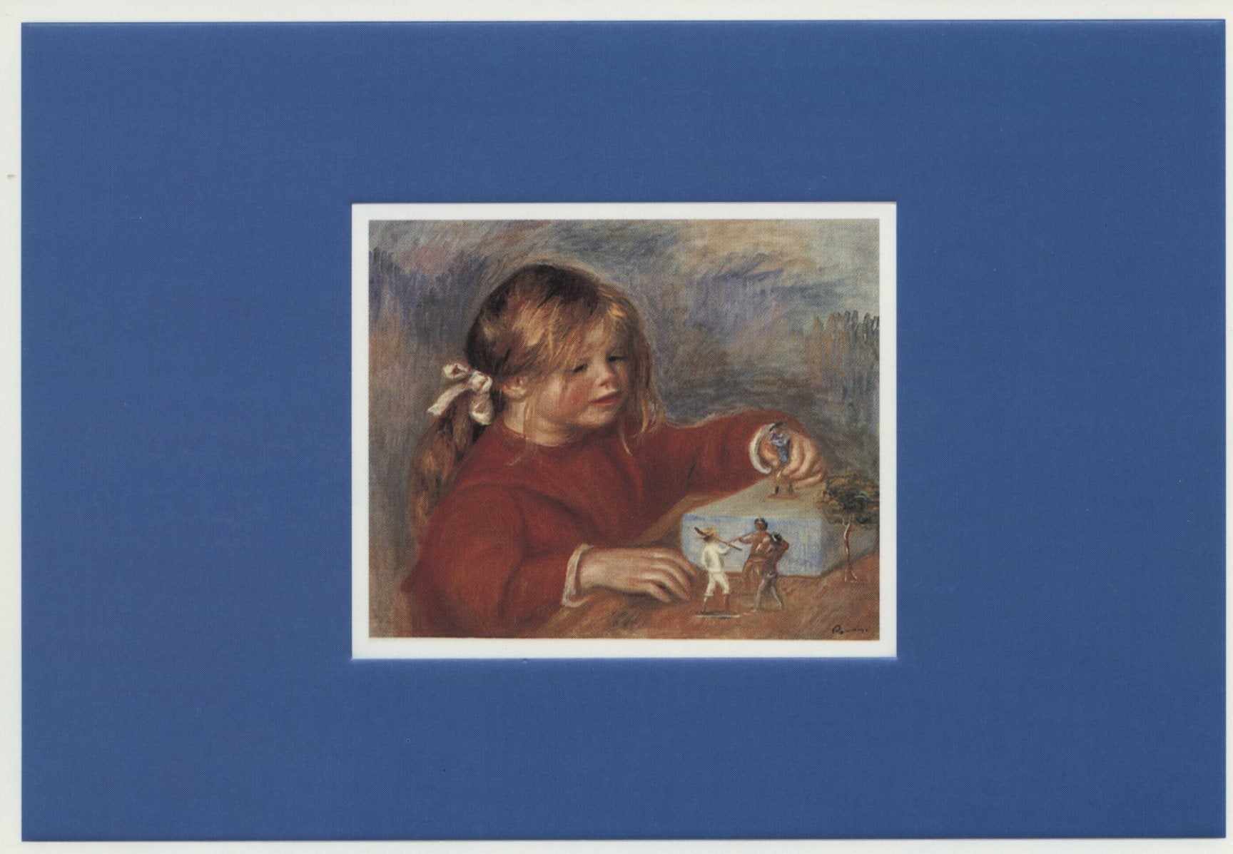 Claude Renoir Jouan by Auguste Renoir - 4 X 6 Inches (10 Postcards