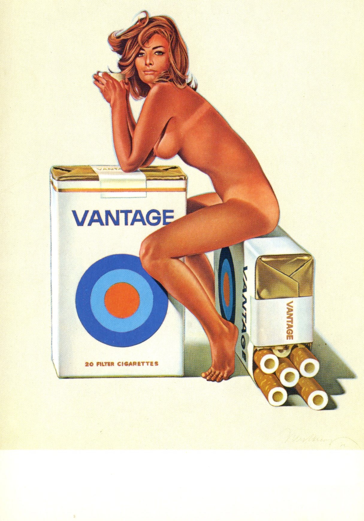 mel ramos tobacco red Tobacco Red, 1972 by Mel Ramos