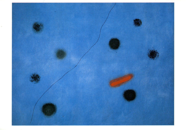 Bleu I by Joan Miro - 4 X 6 Inches (10 Postcards)