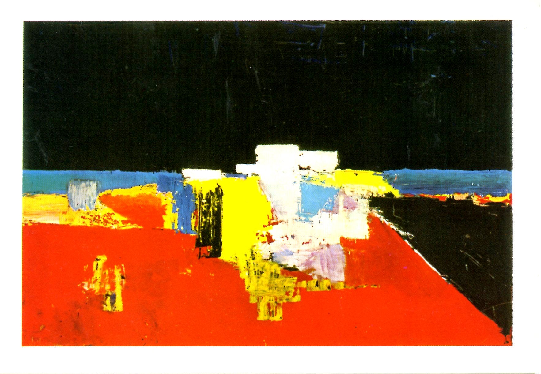 Paysage de Sicile, 1954 by Nicolas de Staël - 4 X 6 Inches (10