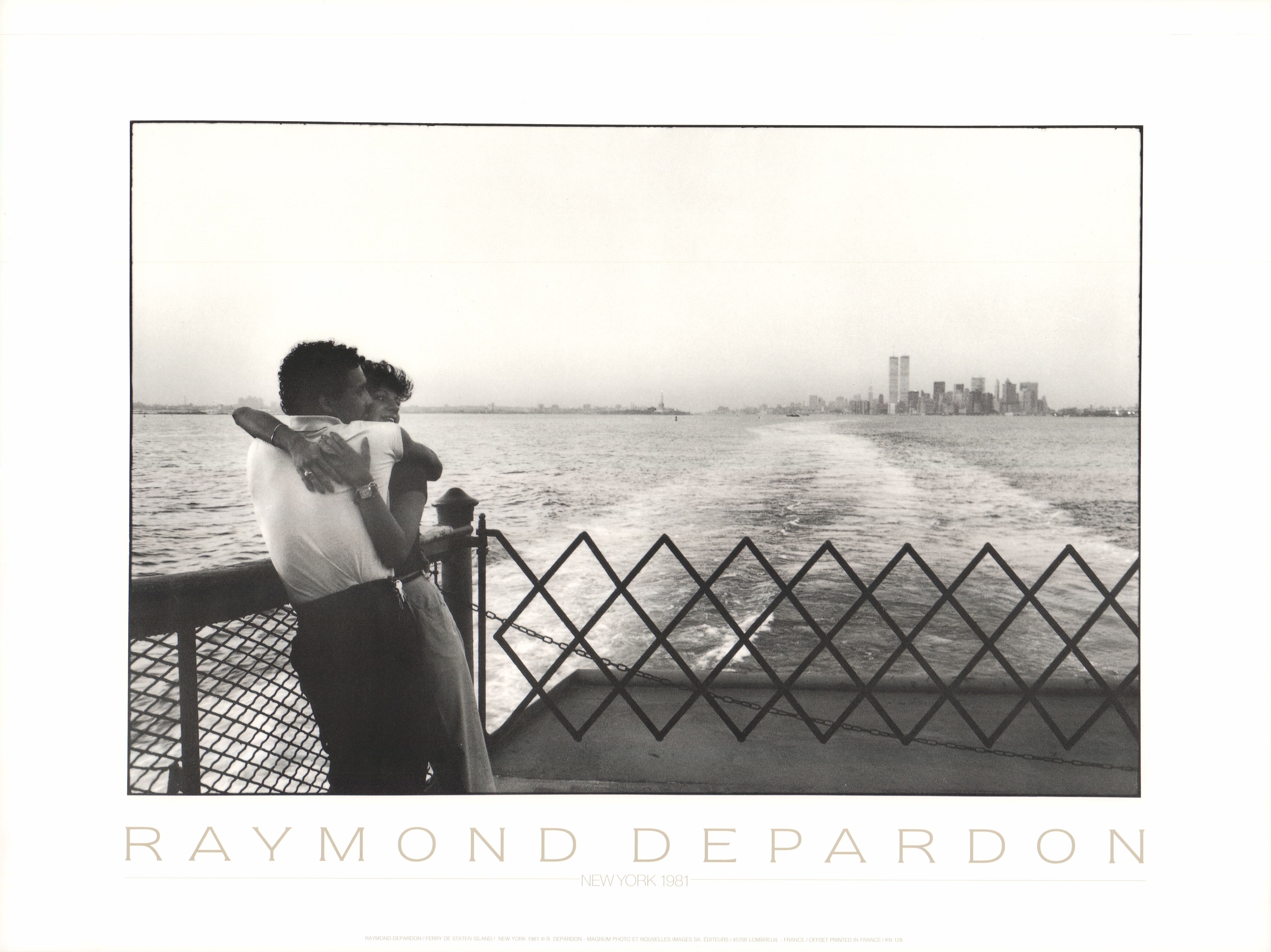 Ferry de Staten Island New York 1981 by Raymond Depardon - 20 X 24