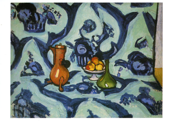 Nature morte au camaïeu bleu, 1909 by Henri Matisse - 4 X 6 Inches (10 Postcards)