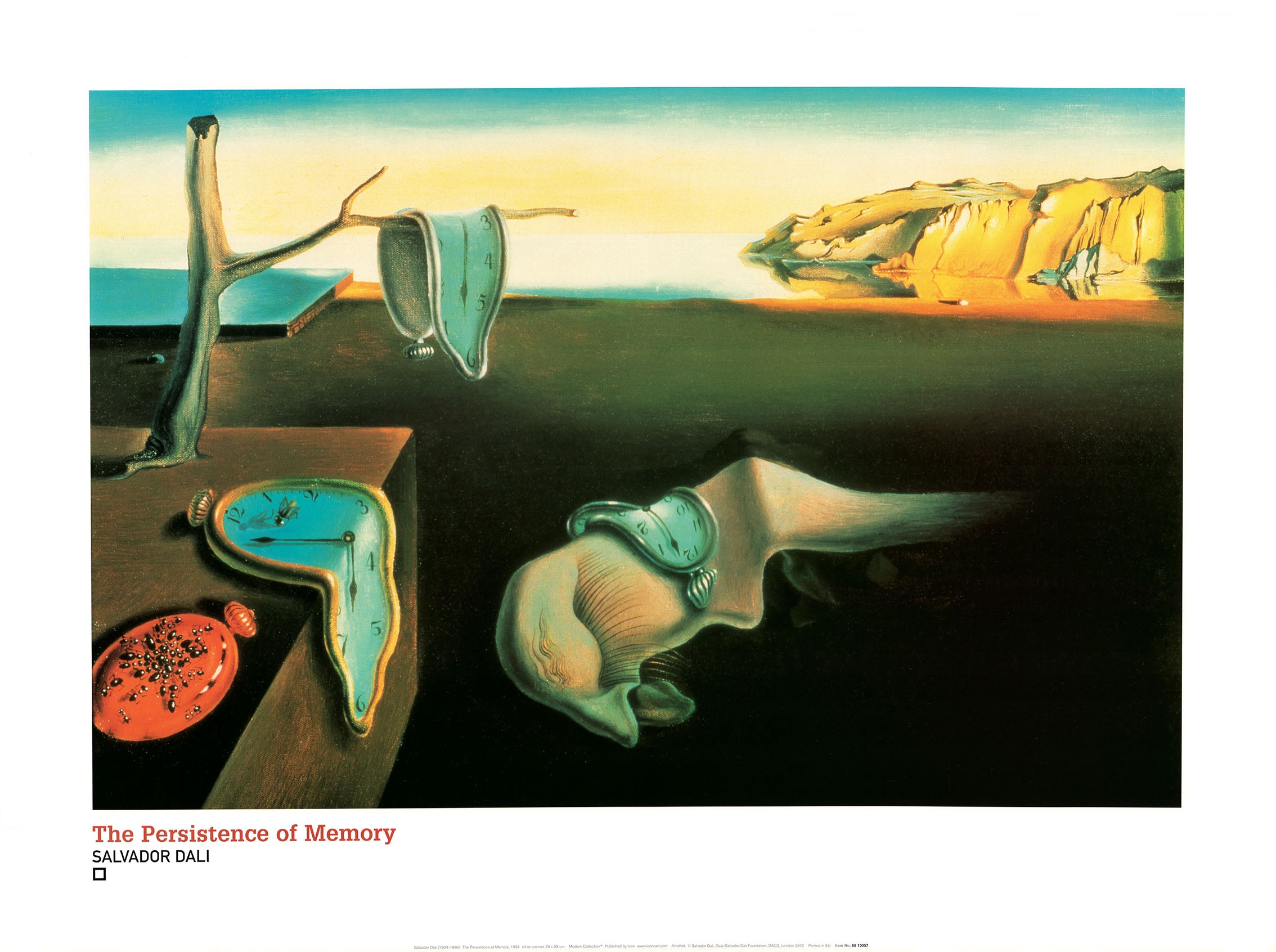 Dali The Persistence Of Memory Dali The Persistence Of Memory