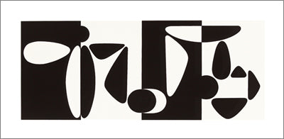 Tampico, 1953 by Victor Vasarely - 20 X 40 Inches (Silkscreen