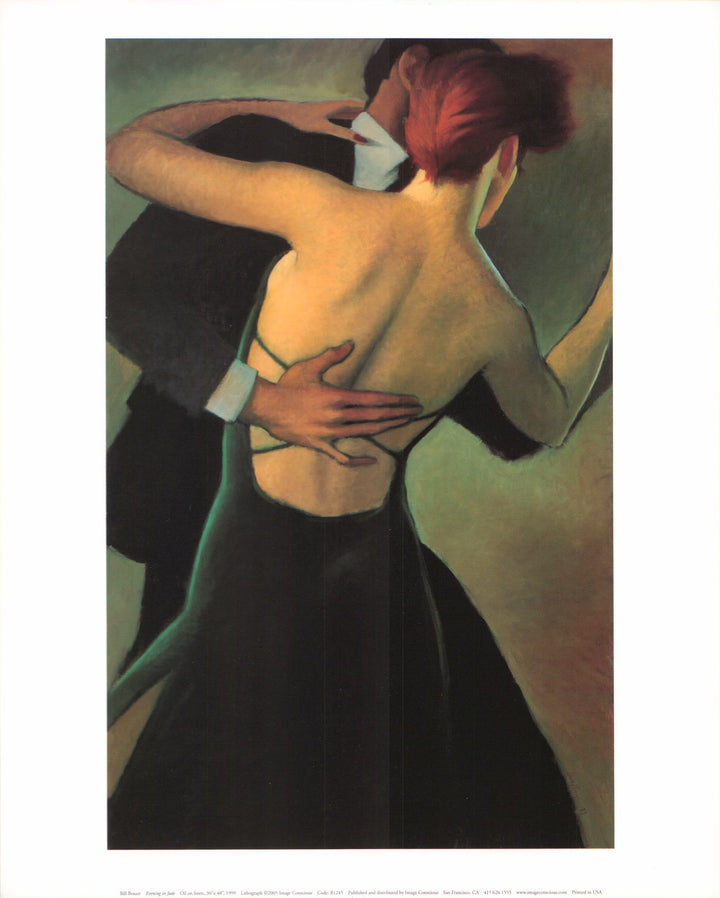 Evening in Jade, 1999 by Bill Brauer - 10 X 12 Inches (Art Print)