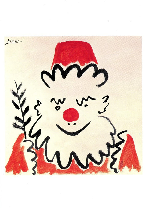 Father Christmas, 1959 by Pablo Picasso - 5 X 7 Inches (Greeting Card)