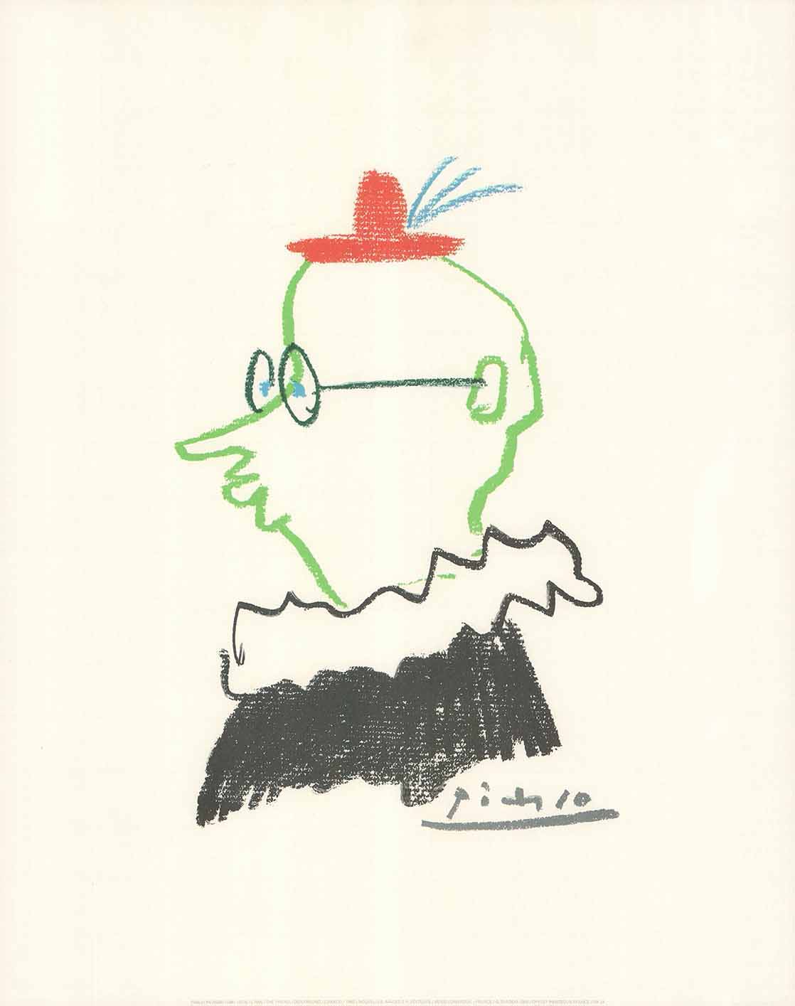 The Friend, 1960 by Pablo Picasso - 16 X 20 Inches (Art Print