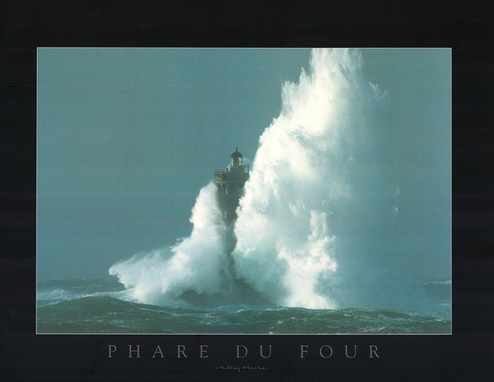 Phare du Four by Valéry Hache - 24 X 32 Inches (Art Print)