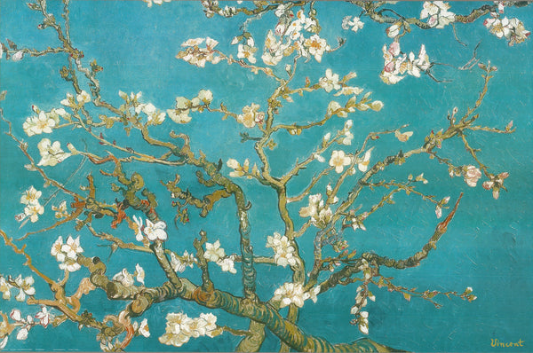 Blossoming Almond Tree, 1890 by Vincent Van Gogh - 24 X 36 Inches (Art Print)