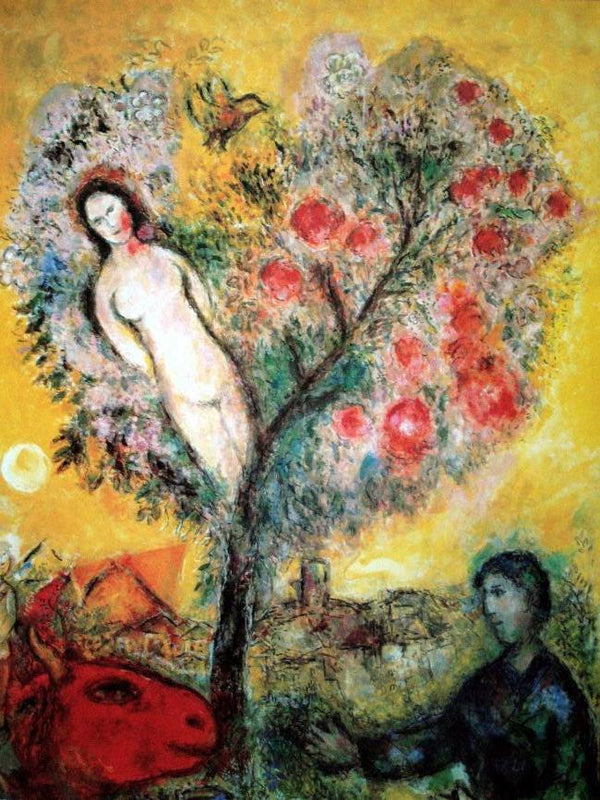 La Branche, 1976 by Marc Chagall - 24 X 32 Inches (Art Print)