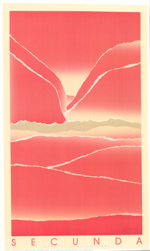 Oriental Dream, 1980 by Arthur Secunda - 24 X 40 Inches (Offset Lithograph)