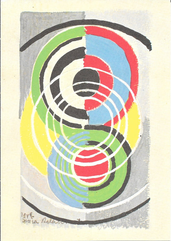 1942 by Sonia Delaunay - 4 X 6 Inches (10 Postcards)
