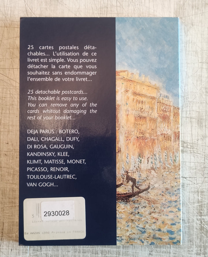 Painters' Venice (24 Postcards Booklet)