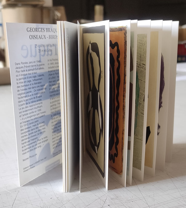 George Braque : Oiseaux (24 Postcards Booklet)