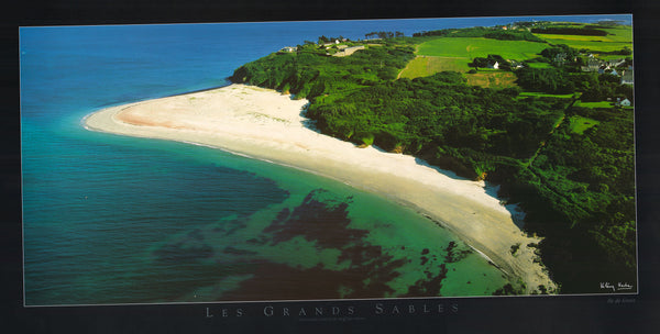 Les grands Sables by Valery Hache - 20 X 40 Inches (Art Print)