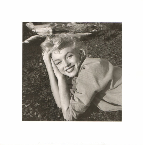 Marilyn Monroe by Baron Nahum - 16 X 16 Inches (Art Print)
