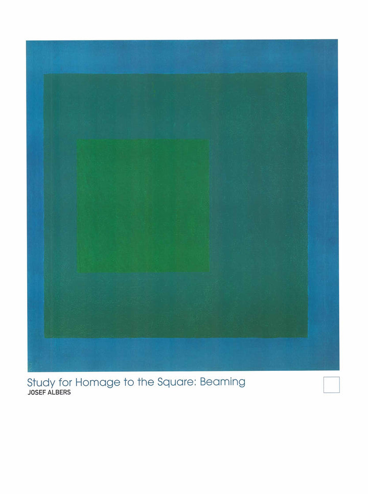 Beaming, 1963 by Josef Albers - 24 X 32 Inches (Art Print)