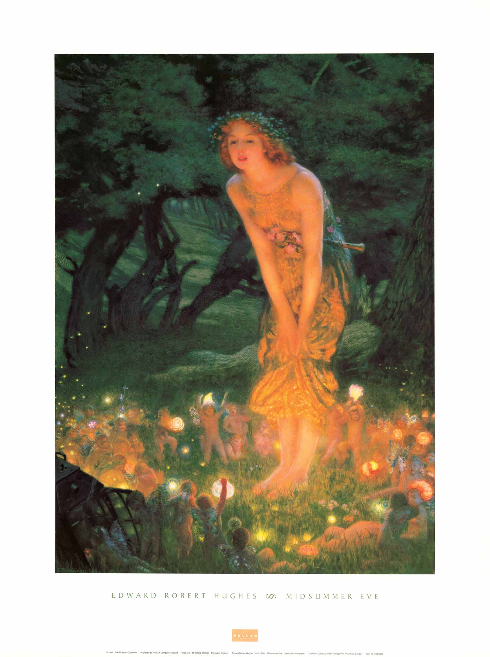 ARTCANVAS Night by Edward Robert Hughes buying Canvas Art Print 26