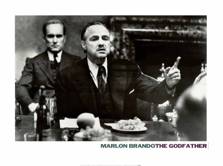 Marlon Brando "The Godfather" - 24 X 32 Inches (Art Print)