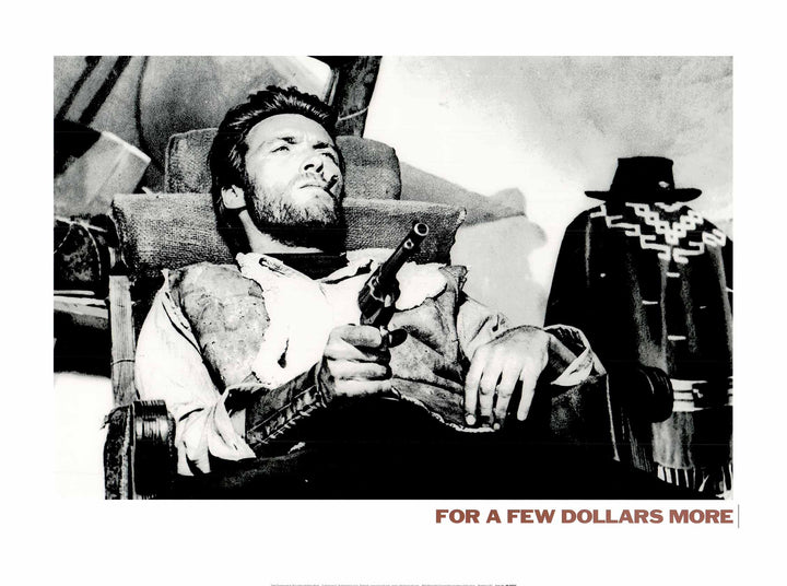 Clint Eastwood in "For a Few Dollars More" - 24 X 32 Inches (Art Print)