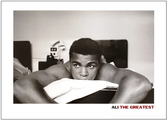 Muhammad Ali "The Greatest - Relaxing" - 24 X 32 Inches (Art Print)