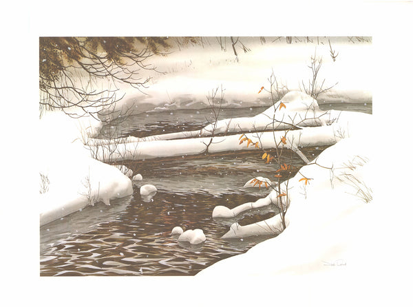 Winter by Jack Reid - 22 X 30 Inches (Litho Signed)