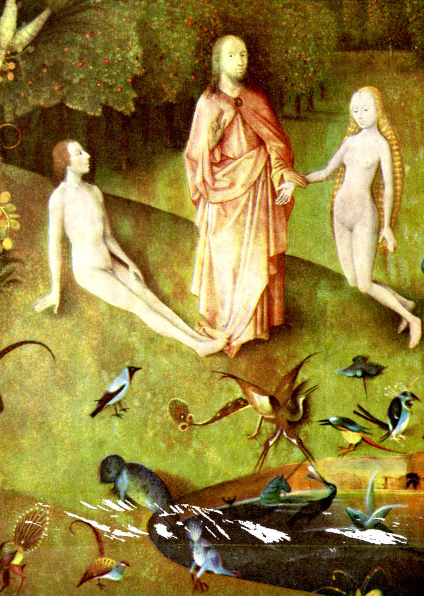 Die Erschaffung der Eva by Hieronymus Bosch - 4 X 6 Inches (10 Postcards)