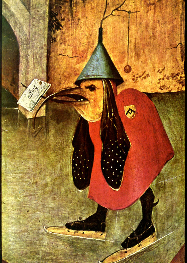 Der Teufelsbote by Hieronymus Bosch - 4 X 6 Inches (10 Postcards)