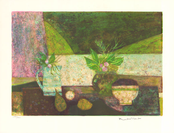 Nature Morte by Jean-Pierre Pophillat - 20 X 26 Inches (Litho, Numbered & Signed) 138/200