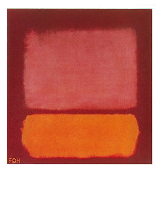 Untitled, 1962 by Mark Rothko - 4 X 6 Inches (10 Postcards)