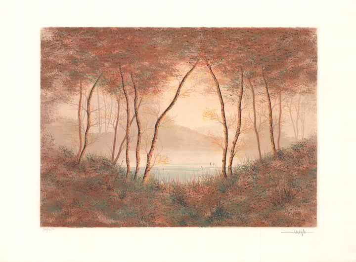 Forest by Claude Trevyh - 22 X 30 Inches (Lithography Numerated & Signed) 80/250