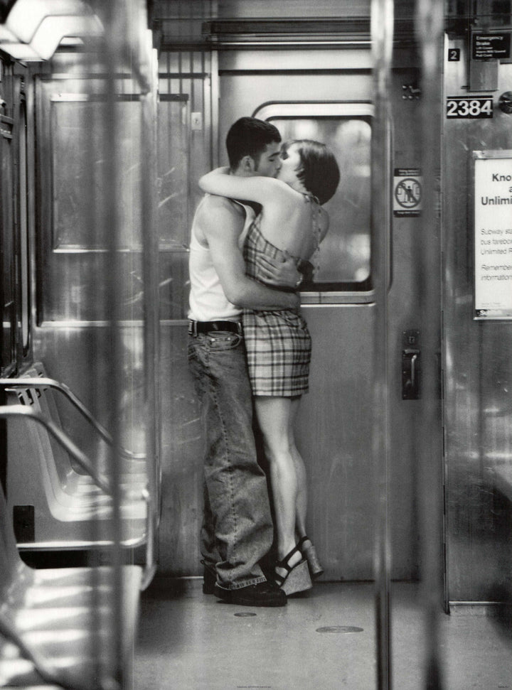 Subway Kiss by Matthew Alan - 24 X 32 Inches (Art Print)