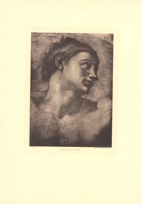 Michelangelo by Koff Des Adam - 22 X 30 Inches (Lithograph Titled)