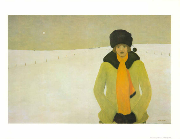 Champ de Neige by Pierre Turgeon - 19 X 25 Inches (Offset Lithograph)