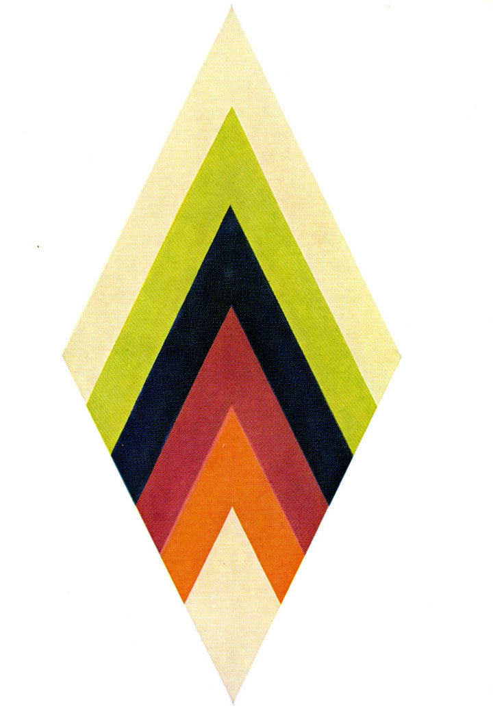 Transweet, 1965 by Kenneth Noland - 4 X 6 Inches (10 Postcards)