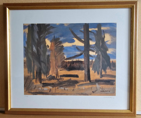 Forest, 1993 by Stanley Morel Cosgrove - 22 X 26 Inches (Framed Serigraph Signed and Dated) 116/150