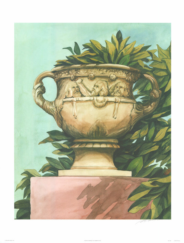 Fleurs Classique II by Robert White - 19 X 25 Inches (Signed Lithograph in Pencil)