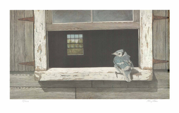 Bird by Alfred S.Y. Chau - 21 X 33 Inches (Lithograph Numbered & Signed) 39/450