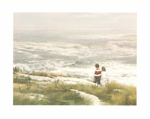 Sea Watch by Paul Rupert - 24 X 30 Inches (Lithography Numbered & Signed) 518/750