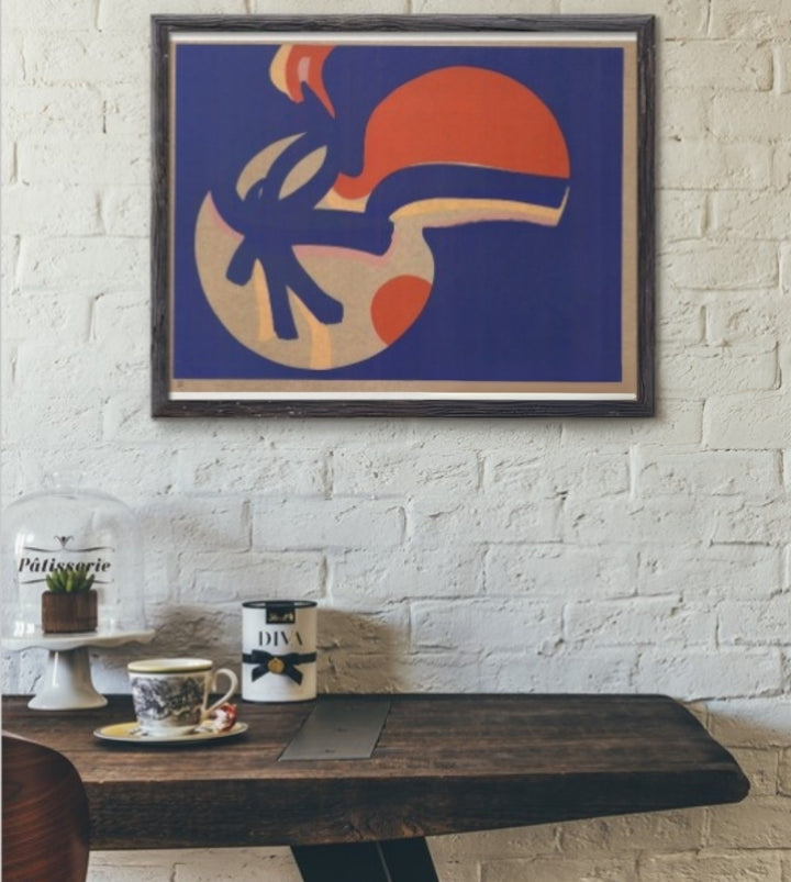 Oiseau no.18, 1974 by James Pichette - 20 X 26 Inches (Litho, Numbered & Signed) 48/130