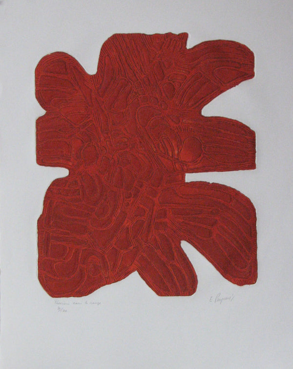 Passion dans le Rouge by Enrique Peycere - 23 X 28 Inches (Litho, Numbered & Signed) 2/120