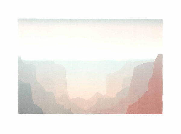 Canyon by Peter Markgraf - 20 X 26 Inches (Original Serigraph Titled, Numbered & Signed) 02/106