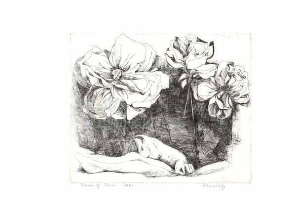 Dream of Roses by Rita Briansky - 15 X 20 Inches (Lithograph Numbered & Signed) 48/75
