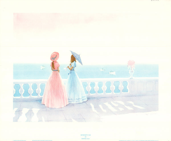 Serenity VIII by Marisa Caly - 16 X 19 Inches (Offset Lithograph Fine Art Print)