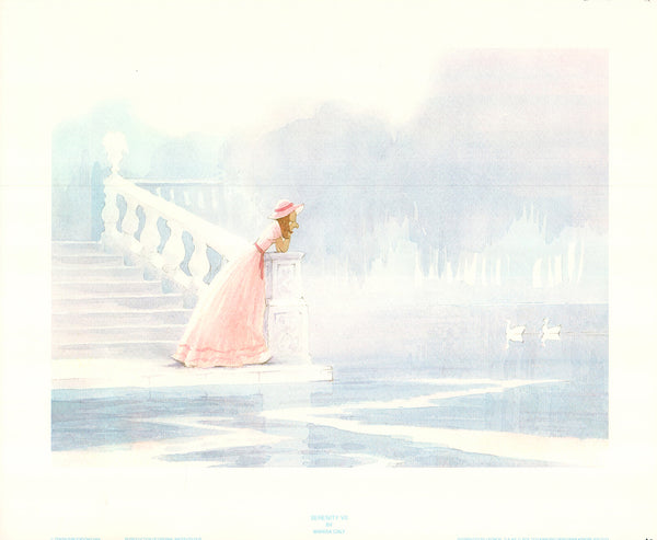 Serenity VII by Marisa Caly - 16 X 19 Inches (Offset Lithograph Fine Art Print)