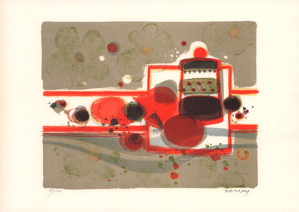Nature Morte by Frédéric Menguy - 12 X 16 Inches (Signed Lithograph in Pencil) 33/140