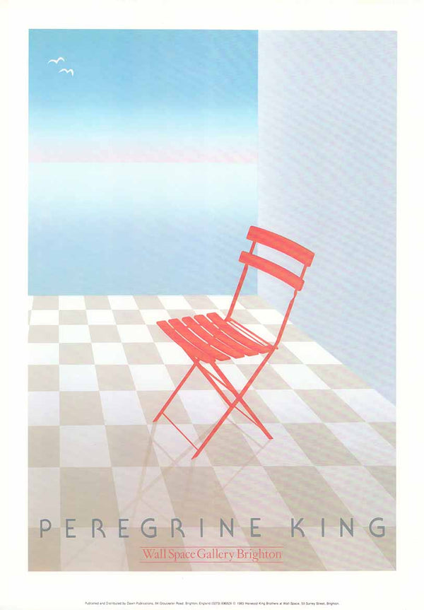The Chair by Peregrine King - 12 X 17 Inches (Offset Lithograph)