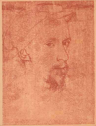 Henry Howard by Hans Holbein - 6 X 8 Inches (Silkscreen / Serigraph)
